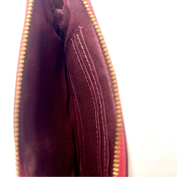 COACH Pink Leather Wristlet - Picture 4 of 7